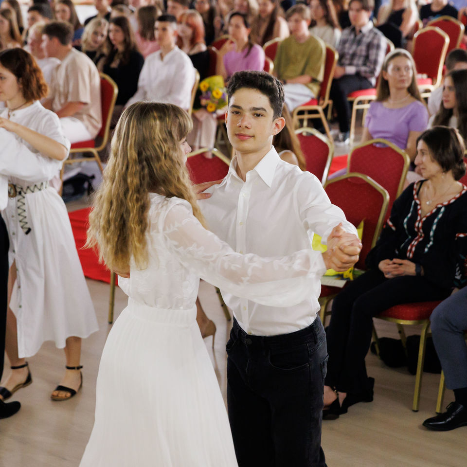 Ukrainian School in Evacuation