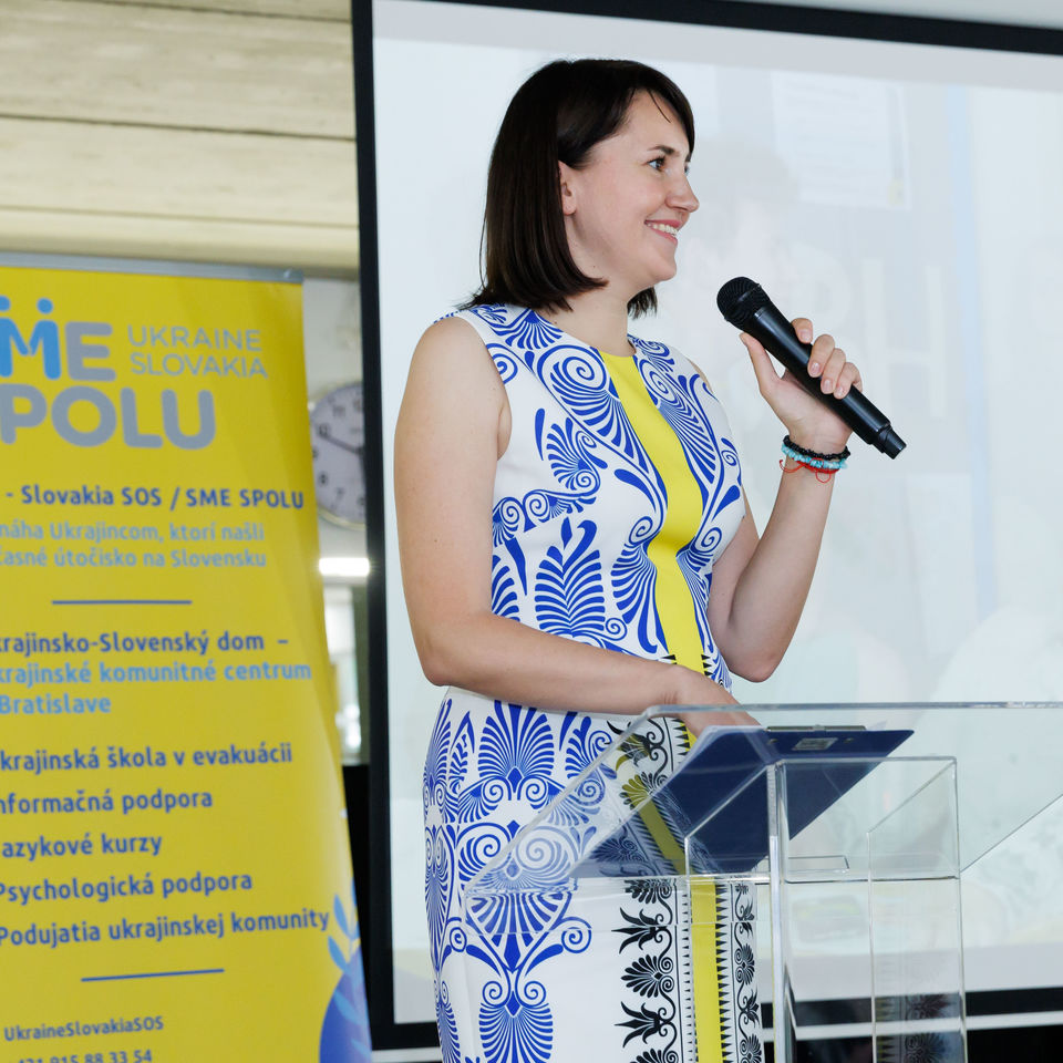 Ukrainian School in Evacuation