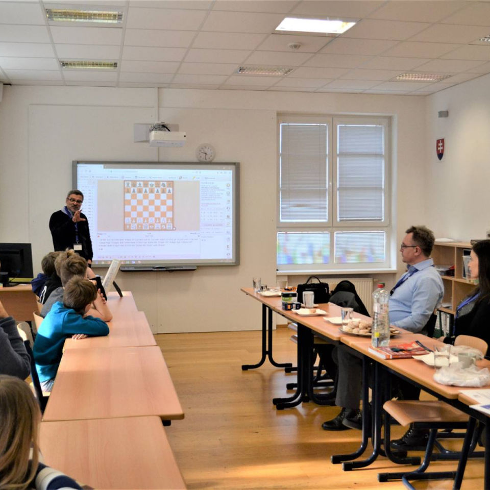 Chess day with Mr Ftáčnik