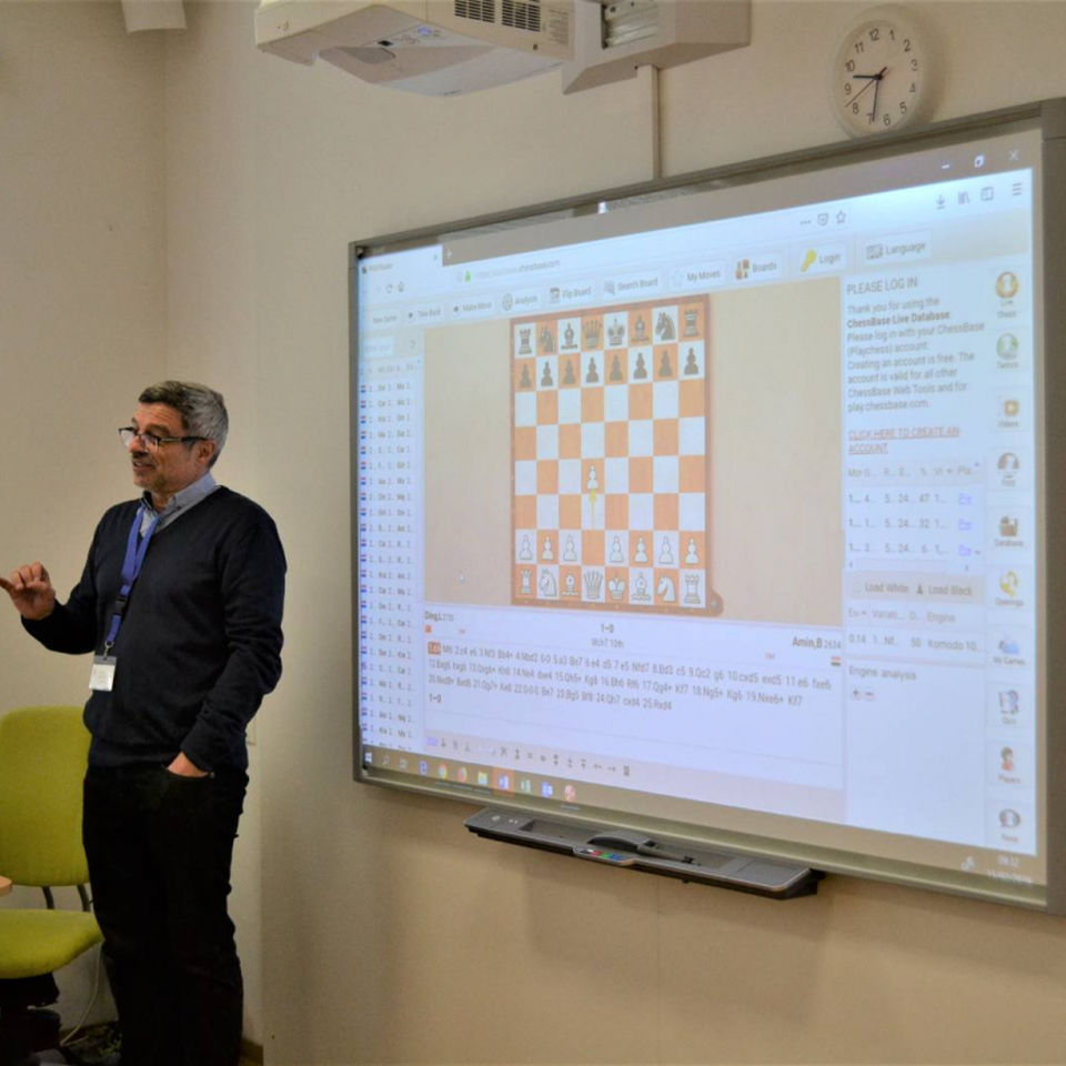 Chess day with Mr Ftáčnik