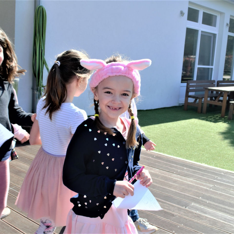 Easter Egg hunt and painting