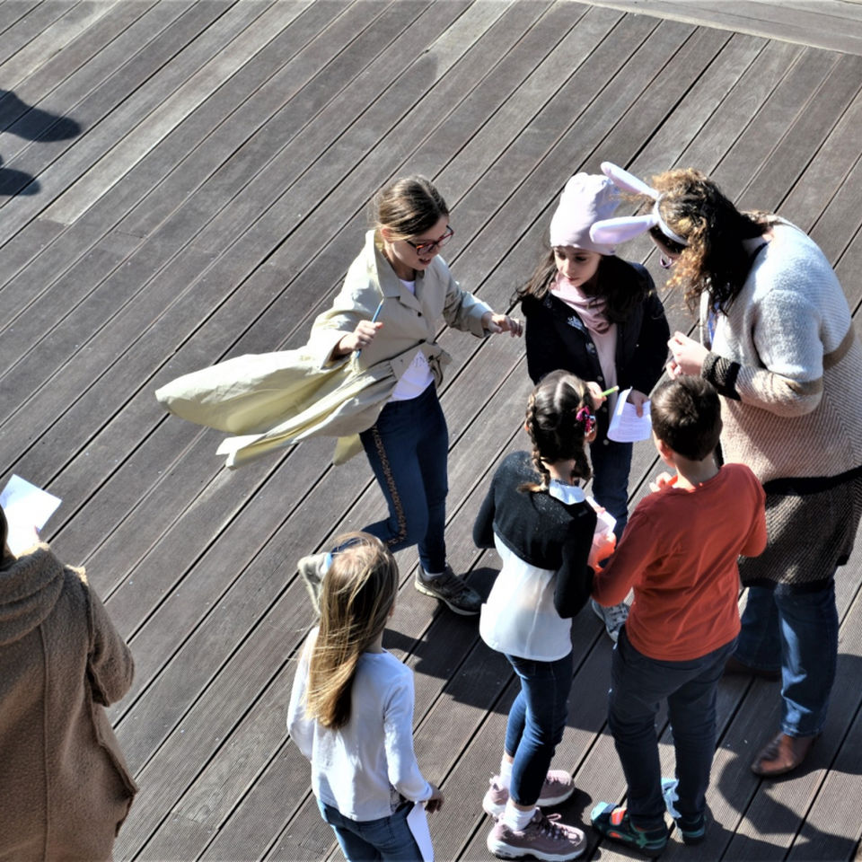 Easter Egg hunt and painting