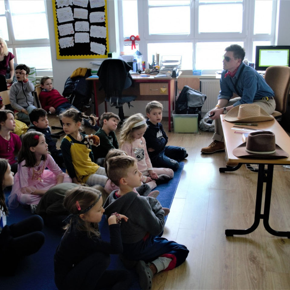 Paleontological session of Y2 with Mr Luke