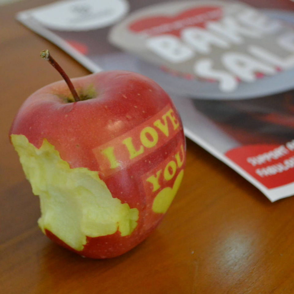 Valentine’s Bake Sale of Y10P students