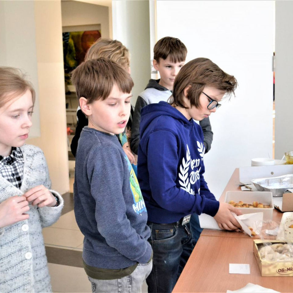 Year 8L Bake sale for Children's Cardiocenter of Bratislava