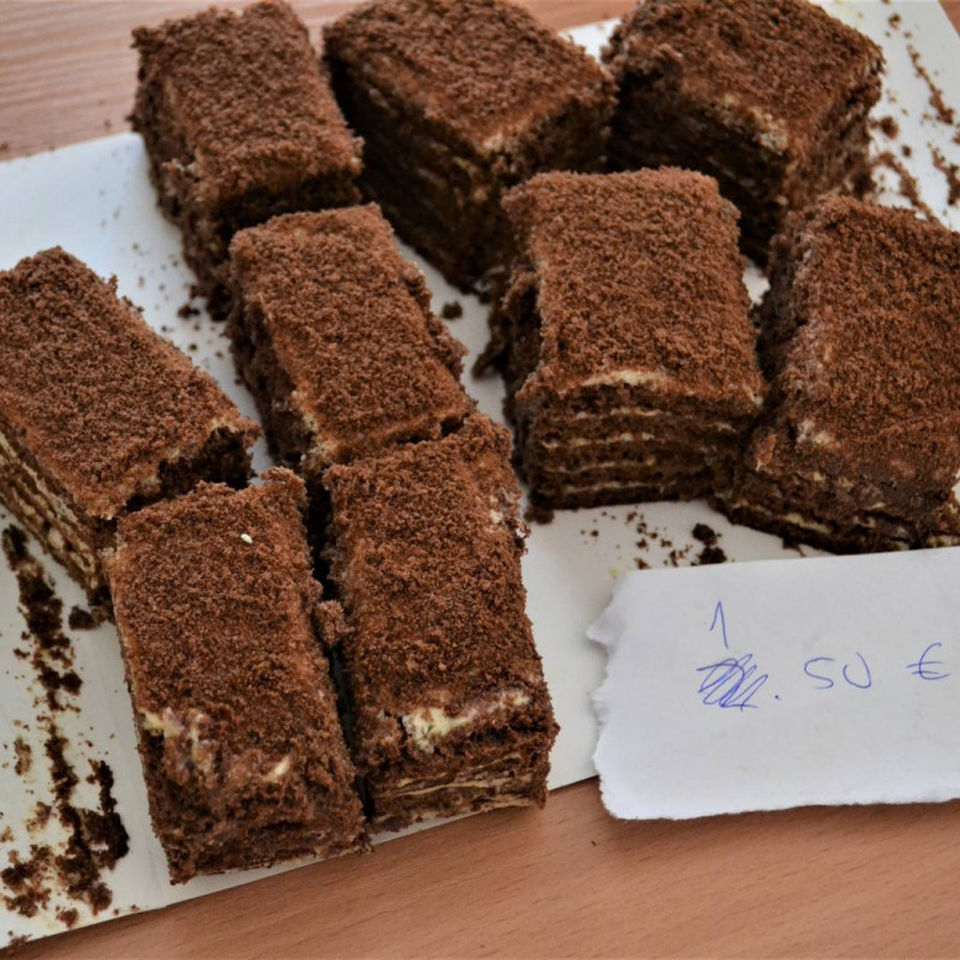 Year 8L Bake sale for Children's Cardiocenter of Bratislava