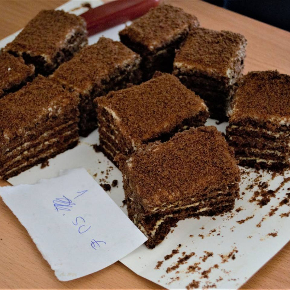 Year 8L Bake sale for Children's Cardiocenter of Bratislava